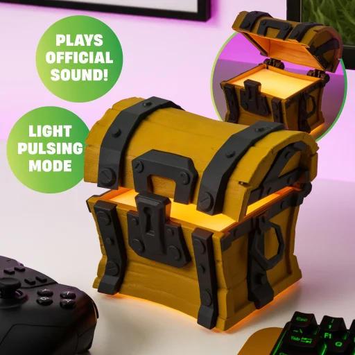 Paladone Fortnite náladové osvetlenie v tvare truhlice - 5