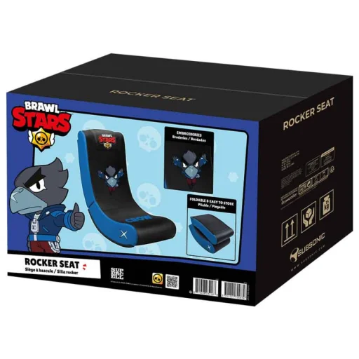 Subsonic Gaming Rocker Seat Brawl Stars Crow gamer hintaszék - 8