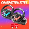 Subsonic Superdrive SV 250-S Driving Wheel Red Edition kormánykontroller thumbnail