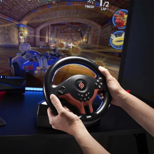Subsonic Superdrive SV 250-S Driving Wheel Red Edition kormánykontroller - 9