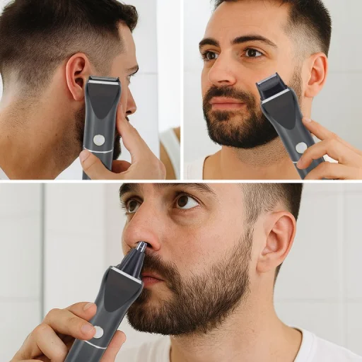 Beper P304CAP050 TrimX 12 multifunkciós testszőrzetápoló és hajnyíró szett - 4