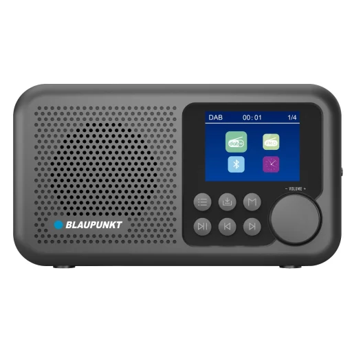 Blaupunkt DR8BK hordozható DAB+ digitális rádió - 1