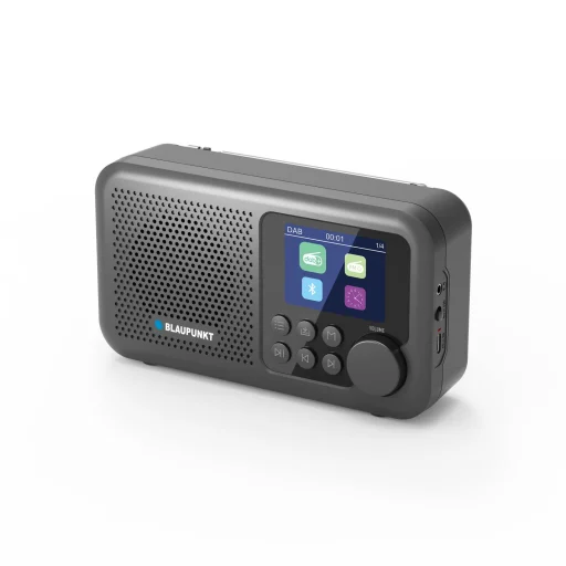 Blaupunkt DR8BK hordozható DAB+ digitális rádió - 3