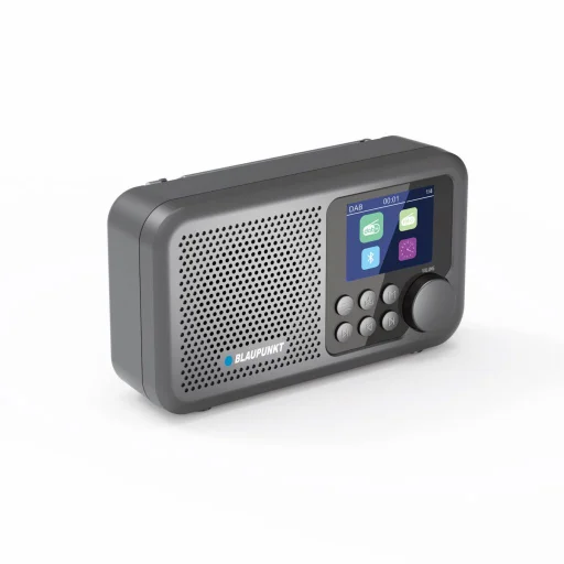 Blaupunkt DR8BK hordozható DAB+ digitális rádió - 6