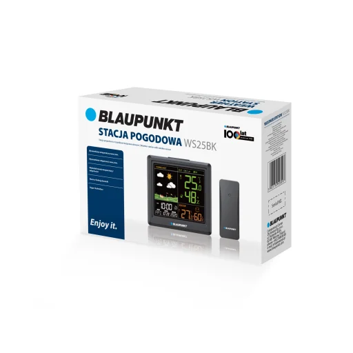 Blaupunkt WS25BK időjárásállomás - 9