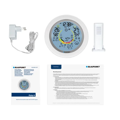 Blaupunkt WS60WH APP időjárásállomás - 11