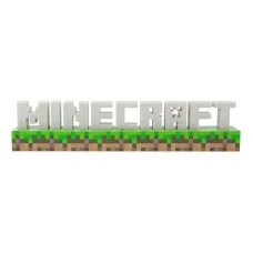 Paladone Minecraft logo lampa