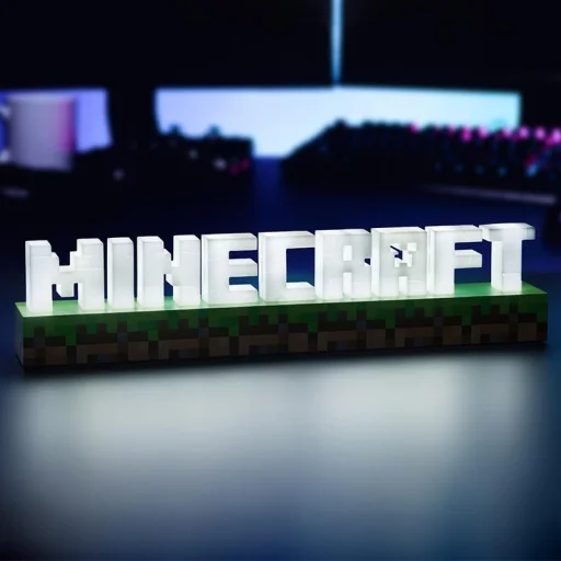 Paladone Minecraft logó lámpa - 4