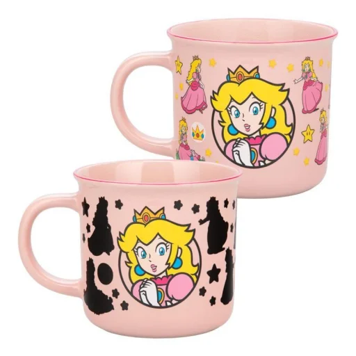 Paladone Super Mario Princess Peach hőre változó bögre - 2