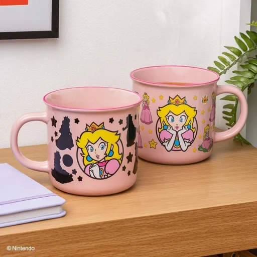 Paladone Super Mario Princess Peach hőre változó bögre - 3