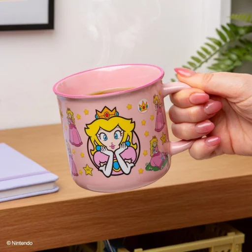 Paladone Super Mario Princess Peach hőre változó bögre - 4