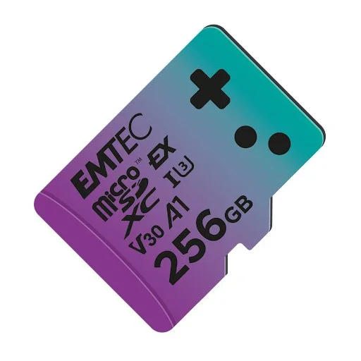 Emtec SDXC 256GB Express Gaming UHS-I V30 A1 pamäťová karta - 1