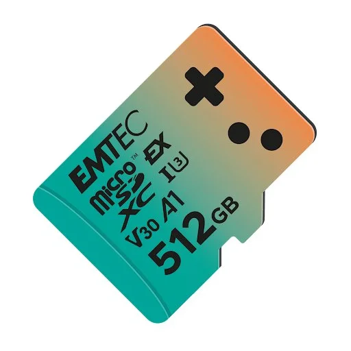 Emtec SDXC 512GB Express Gaming UHS-I V30 A1 memóriakártya - 1