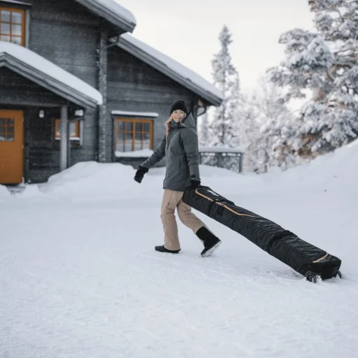 Thule 5162 Roundtrip Rolling sításka 192 cm fekete - 10