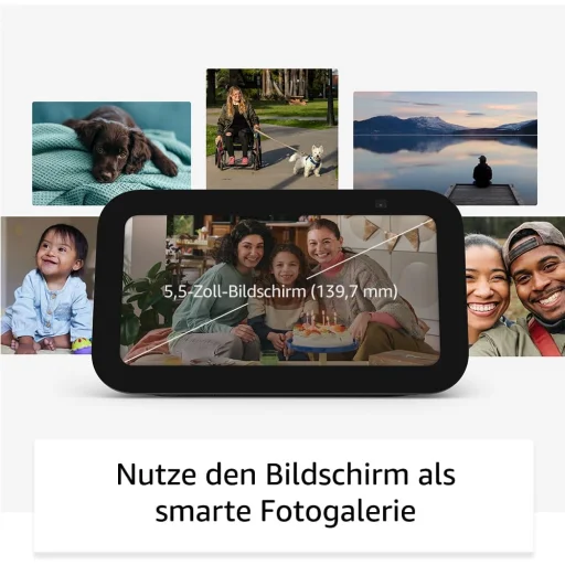 Amazon Echo Show 5 (3. generácia) biely, s Alexou - 4