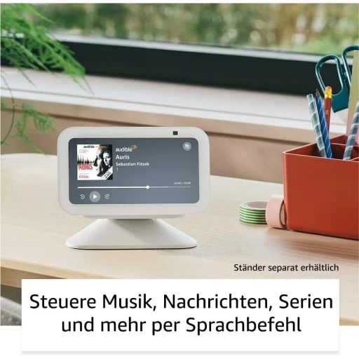 Amazon Echo Show 5 (3. generácia) biely, s Alexou - 3