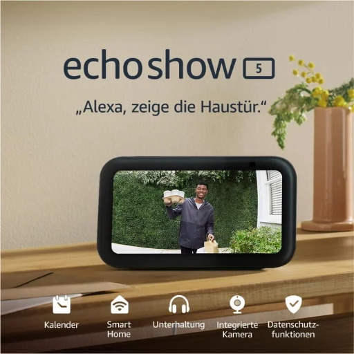 Amazon Echo Show 5 (3. generáció) Charcoal okoskijelző Alexa-val - 2