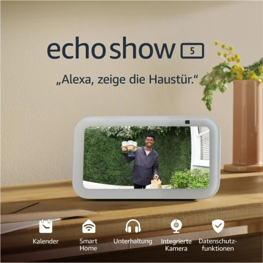 Amazon Echo Show 5 (3. generácia) Cloud Blue inteligentný displej s Alexou - 2