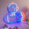 Manta SNL90MT Style Neon Lights ASTRONAUT ON RAKETA dekorációs LED neonlámpa thumbnail