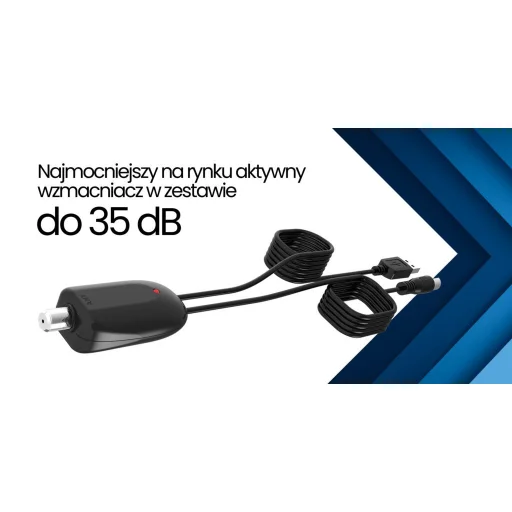 Shark SHA301CAR aktívna DVB-T anténa do auta so zosilňovačom - 8