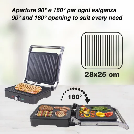 Beper P101TOS503 3 v 1 steakový a sendvičový gril - 3