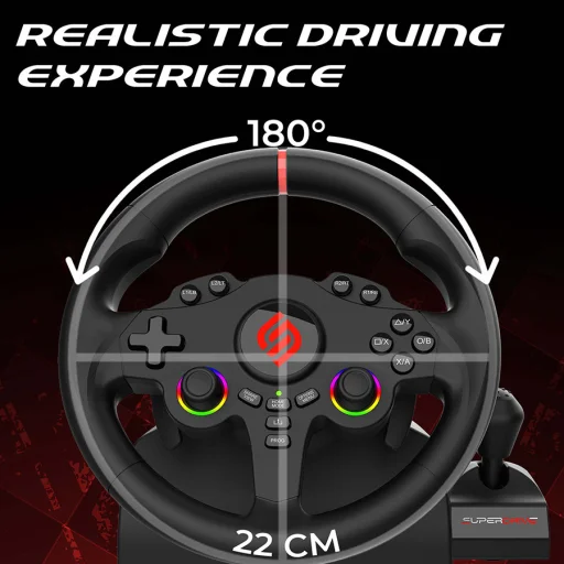 Subsonic Superdrive 220 RS-X pretekársky volant - 9