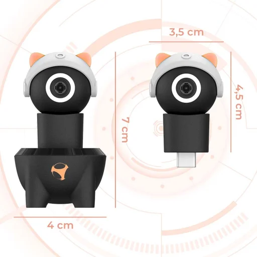 Subsonic Playcam 1080 2 v 1 HD mini kamera pre konzolu Nintendo Switch 2, červená - 2