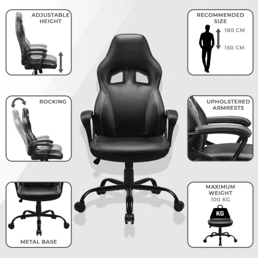 Subsonic Original Gaming Seat Superman herná stolička - 2