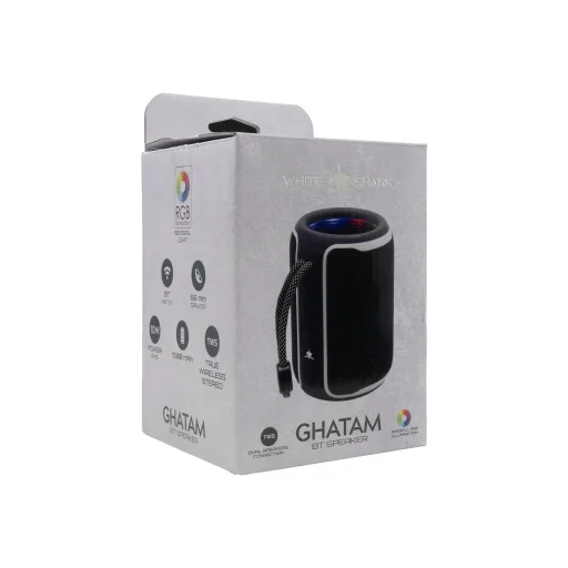 White Shark GBT-3007 Ghatam Black/White Bluetooth reproduktor - 5