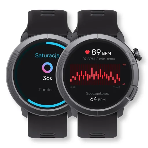 Stelio STSWA102BT Activ Pro GPS 46 mm fekete titán okosóra - 6