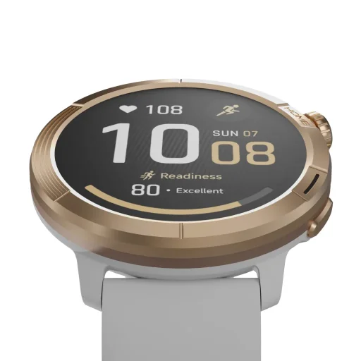 Stelio STSWA102GT Activ Pro GPS 46 mm zlaté titánové inteligentné hodinky - 5