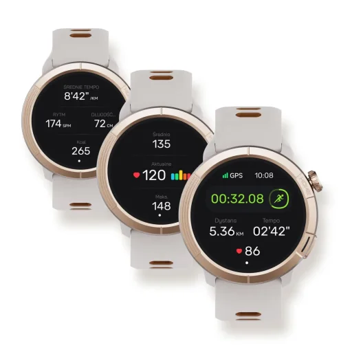 Stelio STSWA102GT Activ Pro GPS 46 mm zlaté titánové inteligentné hodinky - 7