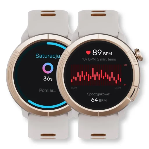 Stelio STSWA102GT Activ Pro GPS 46 mm zlaté titánové inteligentné hodinky - 10