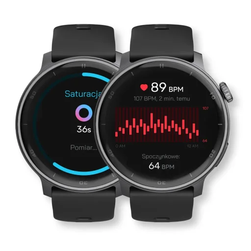 Stelio STSWA101BK Activ GPS 46 mm čierne smart hodinky - 6