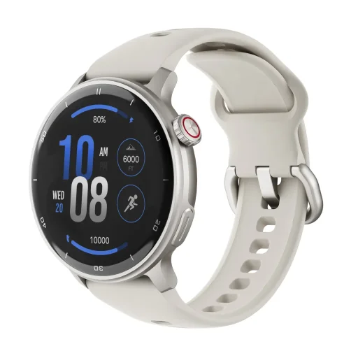 Stelio STSWA101SR Activ GPS 46 mm ezüst okosóra - 1