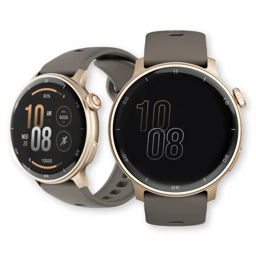 Stelio STSWA101GD Activ GPS 46 mm zlaté inteligentné hodinky - 6