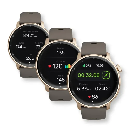 Stelio STSWA101GD Activ GPS 46 mm arany okosóra - 4