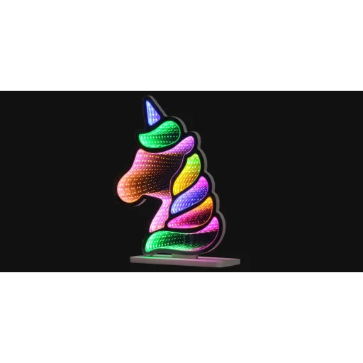 Manta MASNL134MT Style Neon Lights Unicorn alagút-effektusú LED lámpa - 6