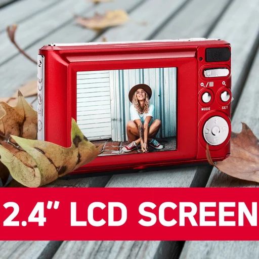 AGFA DC5500 Red digitális fényképezőgép - 7
