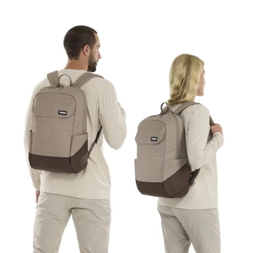Thule 5452 Lithos Backpack 20L Tinted Taupe/Nuanced Brown hátizsák - 4