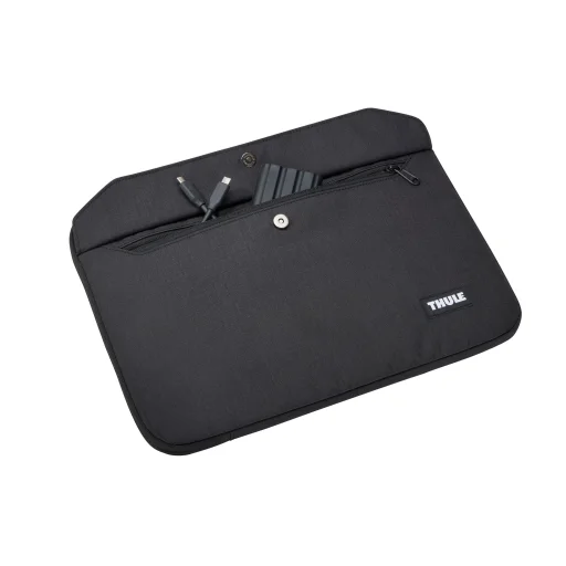 Thule 5458 Lithos Sleeve 15 MacBook čierne puzdro - 6