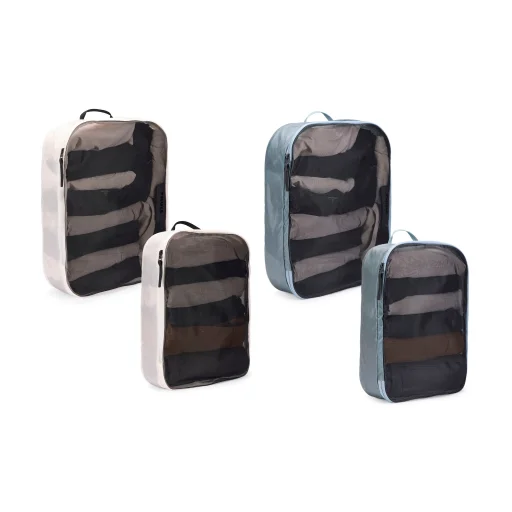 Thule 5580 Family Packing Cube Set sada cestovných organizérov pond gray/white - 6
