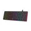 White Shark GK-006121 Nagamaki Black mechanikus gamer billentyűzet / US - Blue SW thumbnail