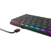 White Shark GK-006121 Nagamaki Black mechanikus gamer billentyűzet / US - Blue SW thumbnail