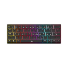 White Shark GK-006121 Nagamaki Black mechanikus gamer billentyűzet / US - Blue SW
