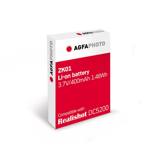 AGFA AGFAPHOTO ZK01 Li-ion akumulátor 3,7V 400mAh 1,48Wh - 5