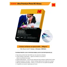 Kodak Ultra Premium fotópapír 280 g magasfényű 10 x 15 cm 60 lap