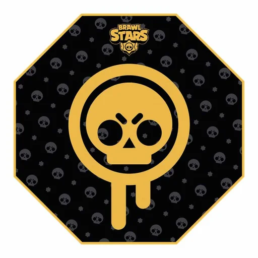 Subsonic Gaming Floor Mat Brawl Stars Drippy Skull padlószőnyeg - 1