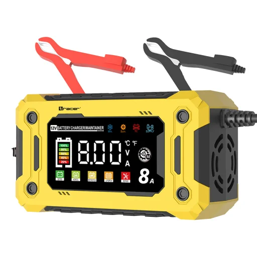 Tracer 47777 DT128 usmerňovač 12V 8A diagnostická a údržbová nabíjačka - 1