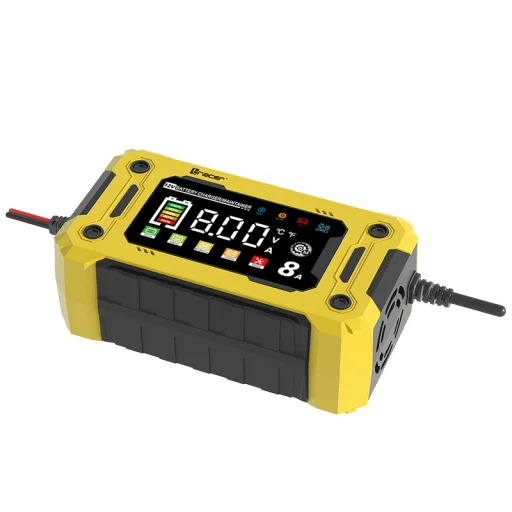 Tracer 47777 DT128 usmerňovač 12V 8A diagnostická a údržbová nabíjačka - 4